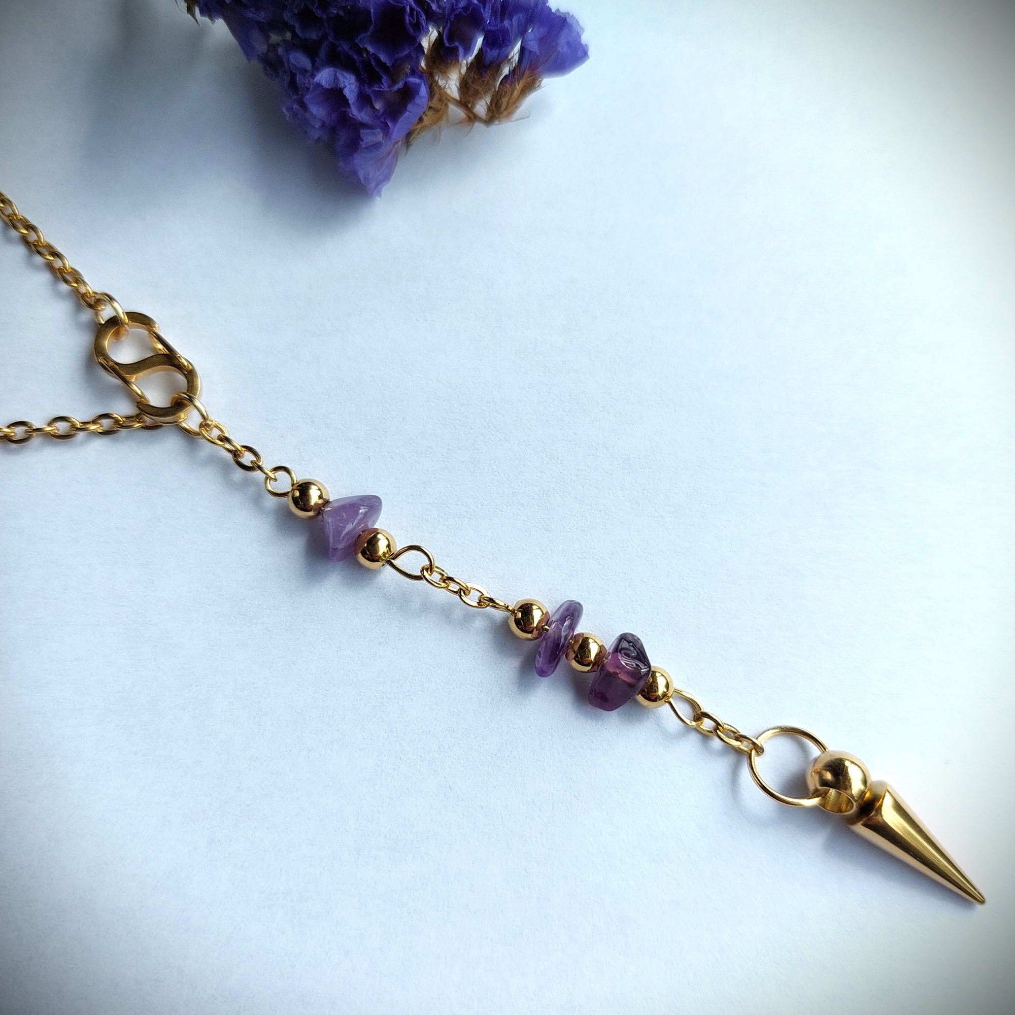 Collier pendule à personnaliser